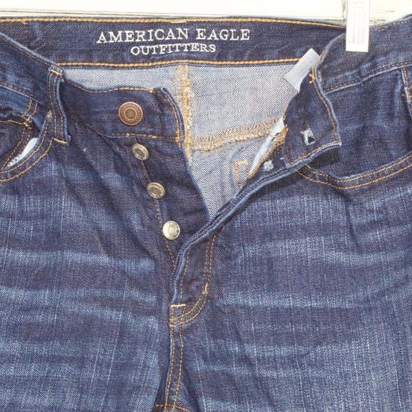 American Eagle Vintage Hi-Rise Buttonfly Jeans 8 - Picture 2 of 8